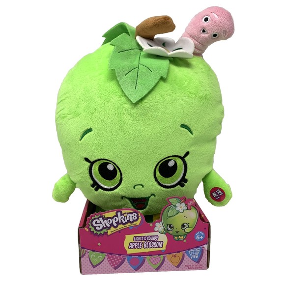Just Play Other - Shopkins Green Apple Blossom Plush Pillow Stuffed Toy Just Play